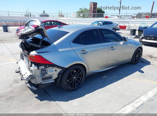 JTHBA1D28H5042470 2017 LEXUS IS 200T Silver 