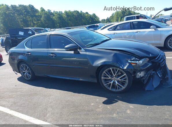 JTHBZ1BL8JA016372 2018 LEXUS GS 350 Gray Вид задньої частини салону