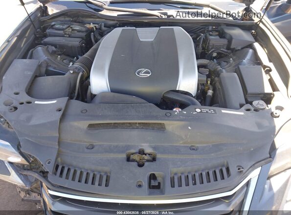 JTHBZ1BL8JA016372 2018 LEXUS GS 350 Gray Вид ззаду