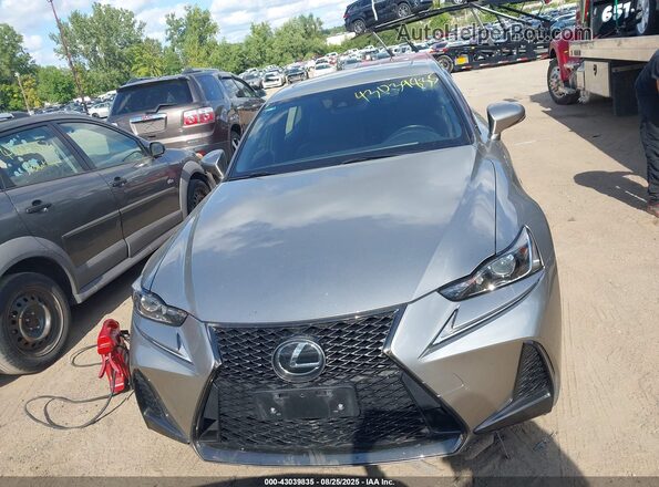 JTHC81D21K5036078 2019 LEXUS IS 300 Silver Вид панелі приладів