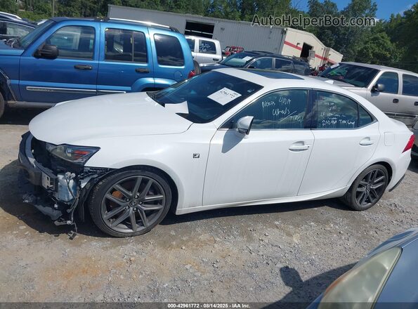 JTHC81D29J5031855 2018 LEXUS IS 300 White Vista interior de 360 grados