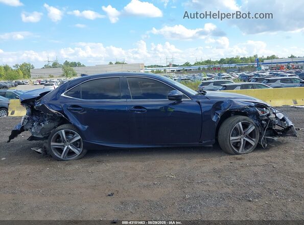JTHCM1D22H5025904 2017 LEXUS IS 300 Blue უკანა სალონის ხედი