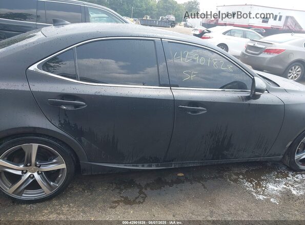 JTHCM1D2XH5020899 2017 LEXUS IS 300 Black უკანა სალონის ხედი