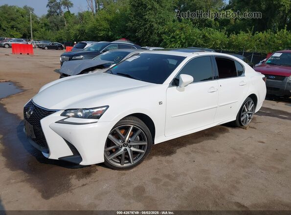 JTHCZ1BL1HA004658 2017 LEXUS GS White Przód lewy