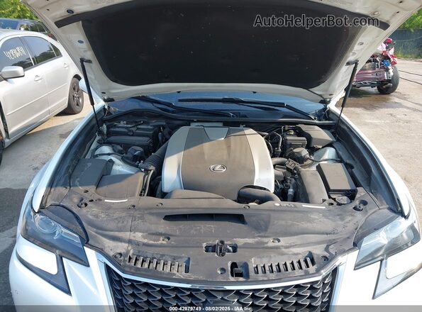 JTHCZ1BL1HA004658 2017 LEXUS GS White Widok z tyłu
