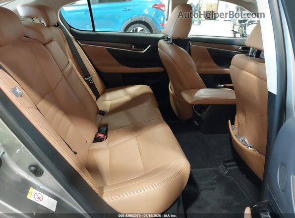 JTHCZ1BL5JA007620 2018 LEXUS GS 350 Gray Widok naklejki z numerem VIN