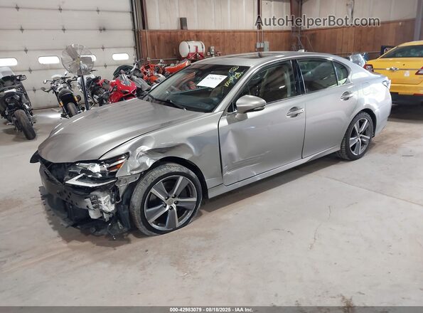 JTHCZ1BL5JA007620 2018 LEXUS GS 350 Gray Przód lewy