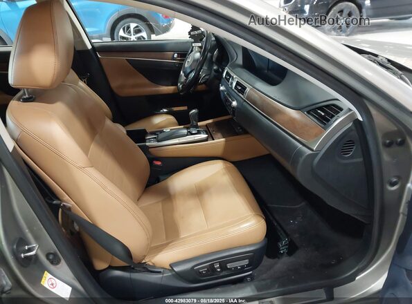 JTHCZ1BL5JA007620 2018 LEXUS GS 350 Gray Widok wnętrza z przodu
