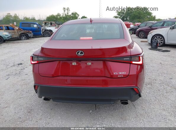 JTHD81F23P5050881 2023 LEXUS IS Red 