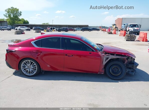 JTHDA1D21N5119670 2022 LEXUS IS 300 Red Vista interior de 360 grados