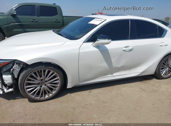 JTHDA1D28N5121240 2022 LEXUS IS 300 White Դիմացի տեսք