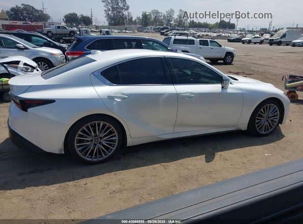 JTHDA1D28N5121240 2022 LEXUS IS 300 White Սալոնի հետևի տեսք