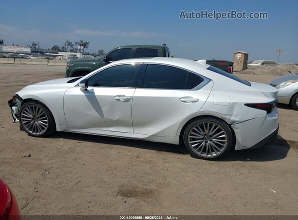 JTHDA1D28N5121240 2022 LEXUS IS 300 White Սալոնի 360 աստիճան տեսք