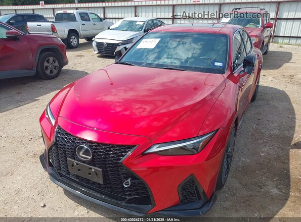 JTHGZ1B2XP5071663 2023 LEXUS IS 350 Red Front view