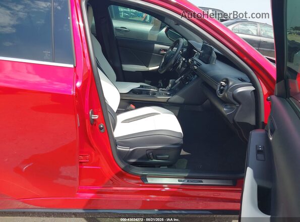 JTHGZ1B2XP5071663 2023 LEXUS IS 350 Red Front interior view