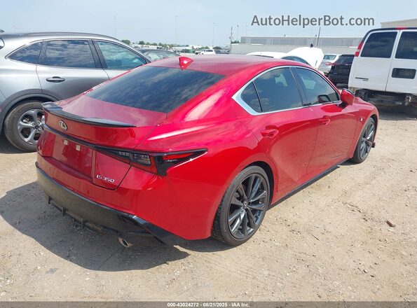JTHGZ1B2XP5071663 2023 LEXUS IS 350 Red Rear right