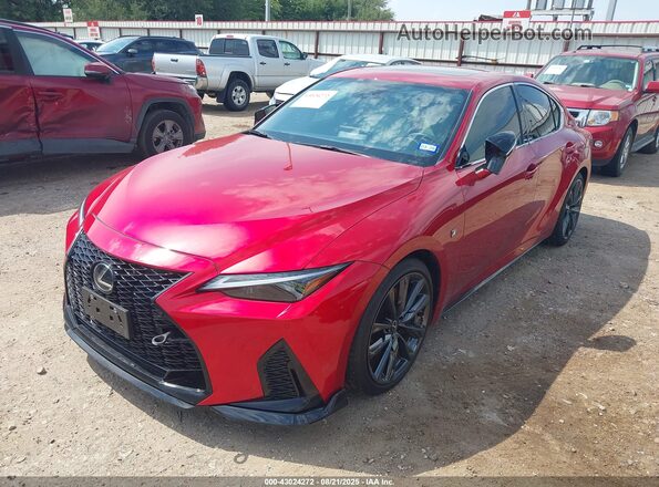 JTHGZ1B2XP5071663 2023 LEXUS IS 350 Red Front left