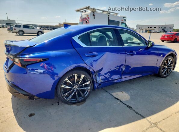 JTHGZ1E22M5021170 2021 LEXUS IS Blue 
