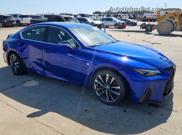 JTHGZ1E22M5021170 2021 LEXUS IS Blue 
