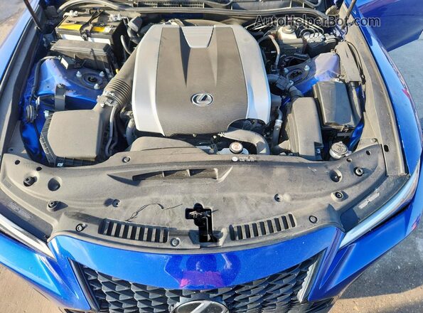 JTHGZ1E22M5021170 2021 LEXUS IS Blue 