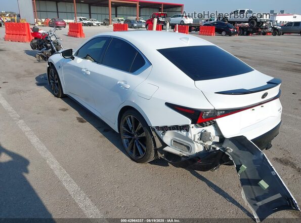 JTHGZ1E22N5025947 2022 LEXUS IS 350 White Rear left