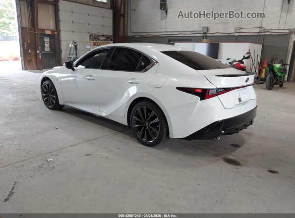 JTHGZ1E22R5036484 2024 LEXUS IS 350 White Trasero izquierdo