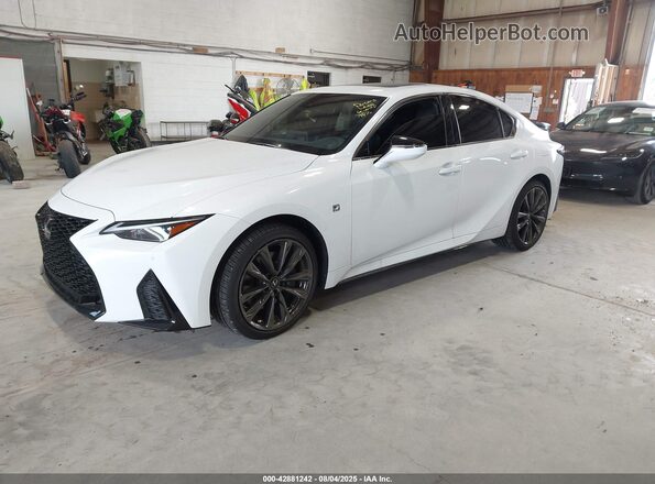 JTHGZ1E22R5036484 2024 LEXUS IS 350 White Vista tres cuartos delantera izquierda