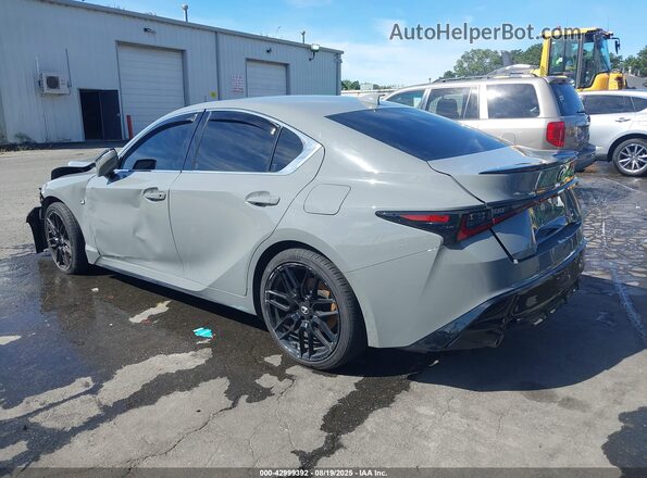 JTHGZ1E27R5033872 2024 LEXUS IS 350 Gray Trasero izquierdo