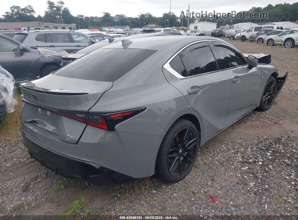 JTHGZ1E27R5033872 2024 LEXUS IS 350 Gray Trasero derecho