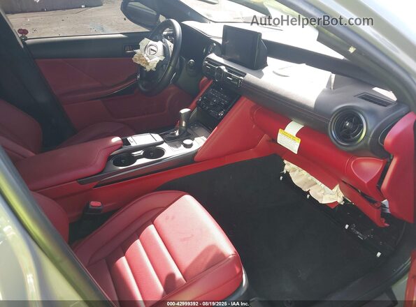 JTHGZ1E27R5033872 2024 LEXUS IS 350 Gray Vista interior delantera