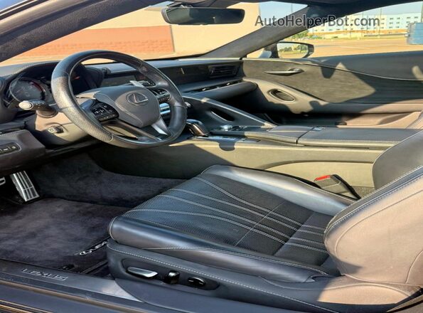 JTHHP5AY6JA002605 2018 LEXUS LC Gray 