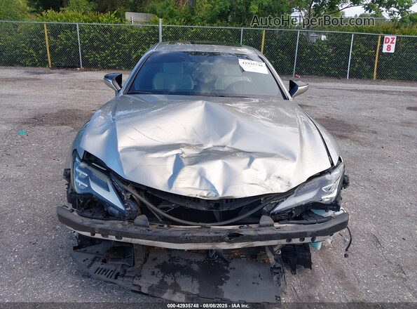JTHHZ5BC4K5020575 2019 LEXUS RC 350 Silver Սարքավորումների վահանակի տեսք