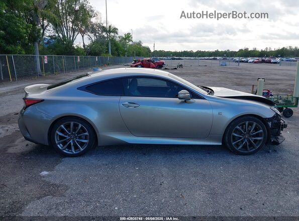 JTHHZ5BC4K5020575 2019 LEXUS RC 350 Silver Սալոնի հետևի տեսք
