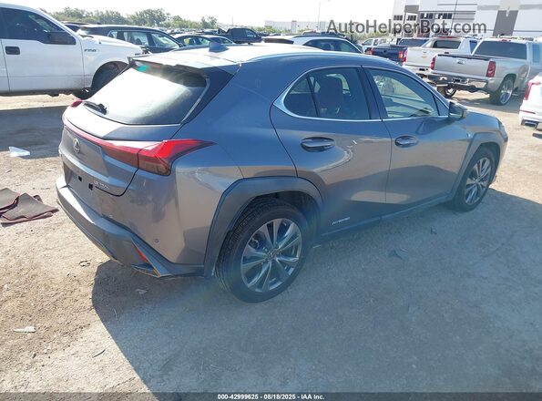 JTHR9JBH1L2025115 2020 LEXUS UX 250H Gray Trasero derecho