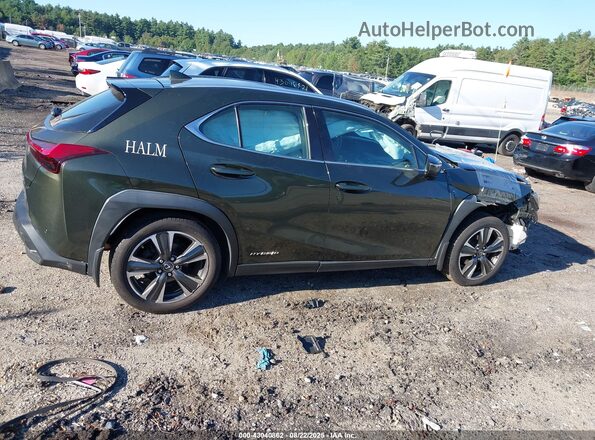 JTHU9JBH8K2001791 2019 LEXUS UX 250H Green 