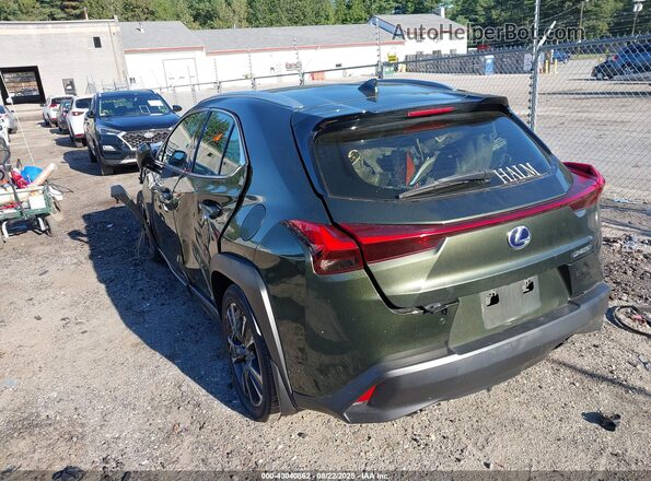 JTHU9JBH8K2001791 2019 LEXUS UX 250H Green Trasero izquierdo