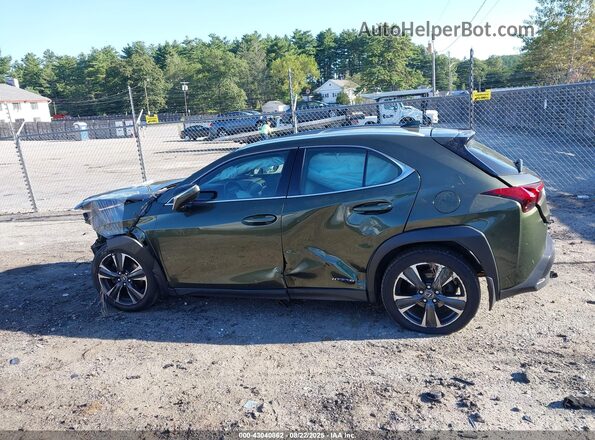 JTHU9JBH8K2001791 2019 LEXUS UX 250H Green 