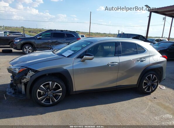 JTHX3JBH7L2029145 2020 LEXUS UX 200 Золотой Панорамный вид салона 360°