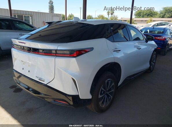 JTJAAAAB7SA030419 2025 LEXUS RZ 450E White 