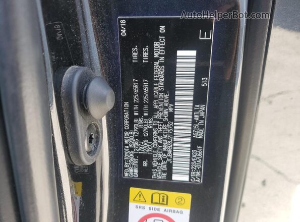 JTJBARBZ8J2175752 2018 LEXUS NX Черный 