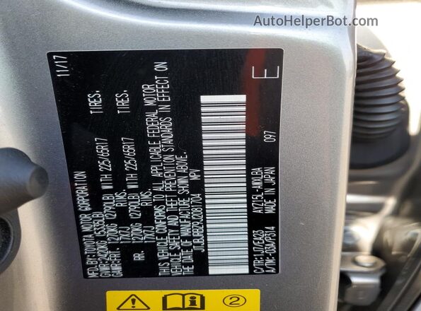 JTJBJRBZ9J2081704 2018 LEXUS NX Black 