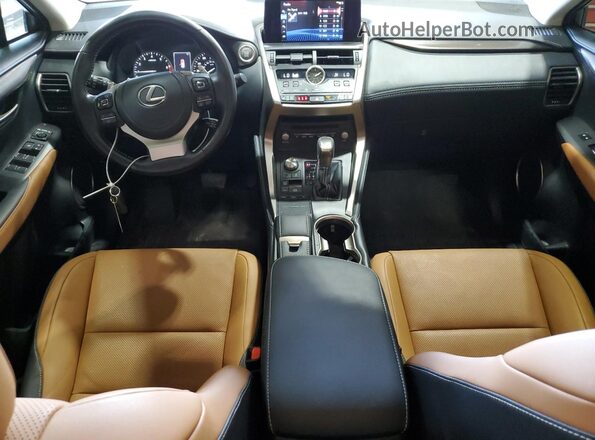 JTJDARBZ6M5022685 2021 LEXUS NX Белый Вид панели приборов