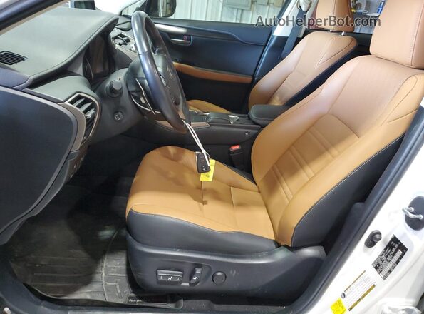 JTJDARBZ6M5022685 2021 LEXUS NX Белый Вид салона спереди
