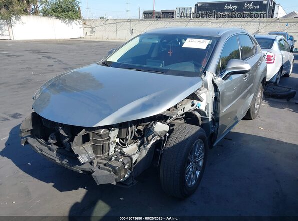 JTJDARBZ7M2182866 2021 LEXUS NX 300 Silver Передня ліва чверть