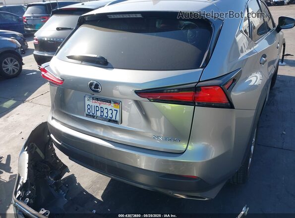 JTJDARBZ7M2182866 2021 LEXUS NX 300 Silver 