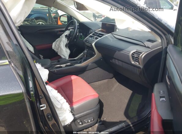 JTJGARBZ6M2180667 2021 LEXUS NX Black Widok wnętrza z przodu
