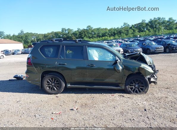 JTJSM7BX8P5339731 2023 LEXUS GX Green Вид задньої частини салону