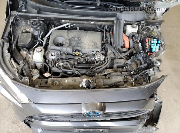 JTMB6RFV8ND055312 2022 TOYOTA LE Gray Вид підкапотного простору