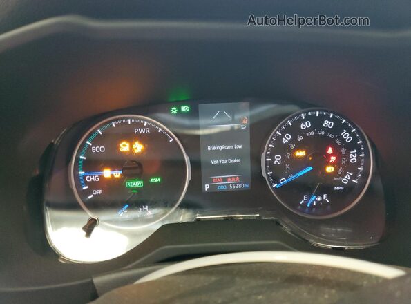 JTMB6RFV8ND055312 2022 TOYOTA LE Gray Вид щитка приладів