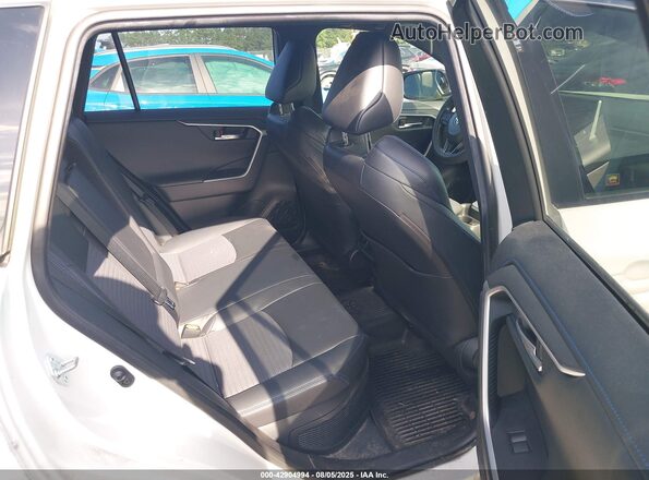 JTME6RFVXLD501549 2020 TOYOTA RAV4 HYBRID White VIN კოდის სტიკერის ხედი